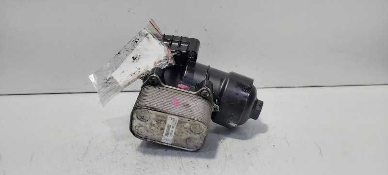 Carcasa filtru ulei cu racitor ulei, cod 03L115389C, 03L117021C, Skoda Octavia 2 Combi (1Z5), 1.6 TDI, CAY (id:628834)