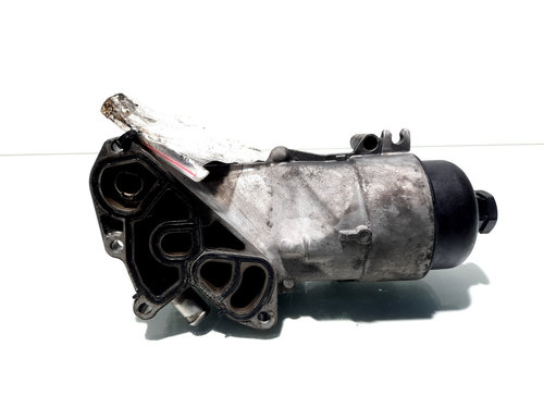 Carcasa filtru ulei cu racitor ulei, cod 9687911280, Ford Focus 3, 1.6 TDCI, T1DA (id:513560)