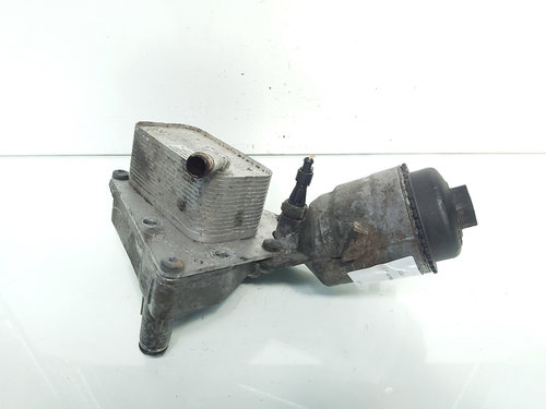 Carcasa filtru ulei cu racitor ulei, cod GM55199627, Opel Zafira B (A05), 1.9 CDTI, Z19DT (id:664571...