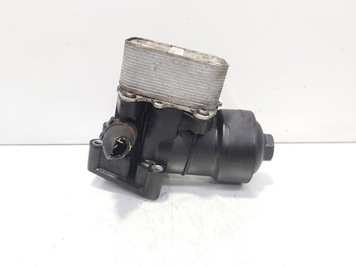 Carcasa filtru ulei cu racitor ulei, cod 03L115389C, 03L117021C, Audi A4 (8K2, B8) 2.0 TDI, CJC (id:...