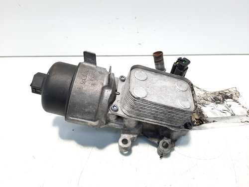 Carcasa filtru ulei cu racitor ulei, Ford Kuga I, 2.0 TDCI, UFDA (id:564461)