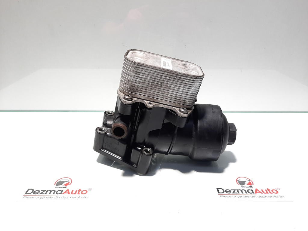 Carcasa filtru ulei cu racitor ulei, Skoda Octavia 2 Combi (1Z5) [Fabr 2004-2013] 1.6 tdi, CAY, 03L115389C, 03L117021C (id:43219