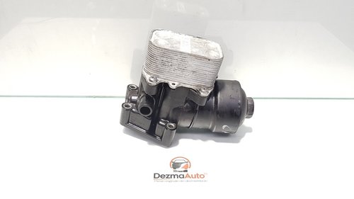 Carcasa filtru ulei cu racitor ulei, Skoda Octavia 2 Combi (1Z5) 1.6 tdi, CAY, 03L115389C (id:393500...