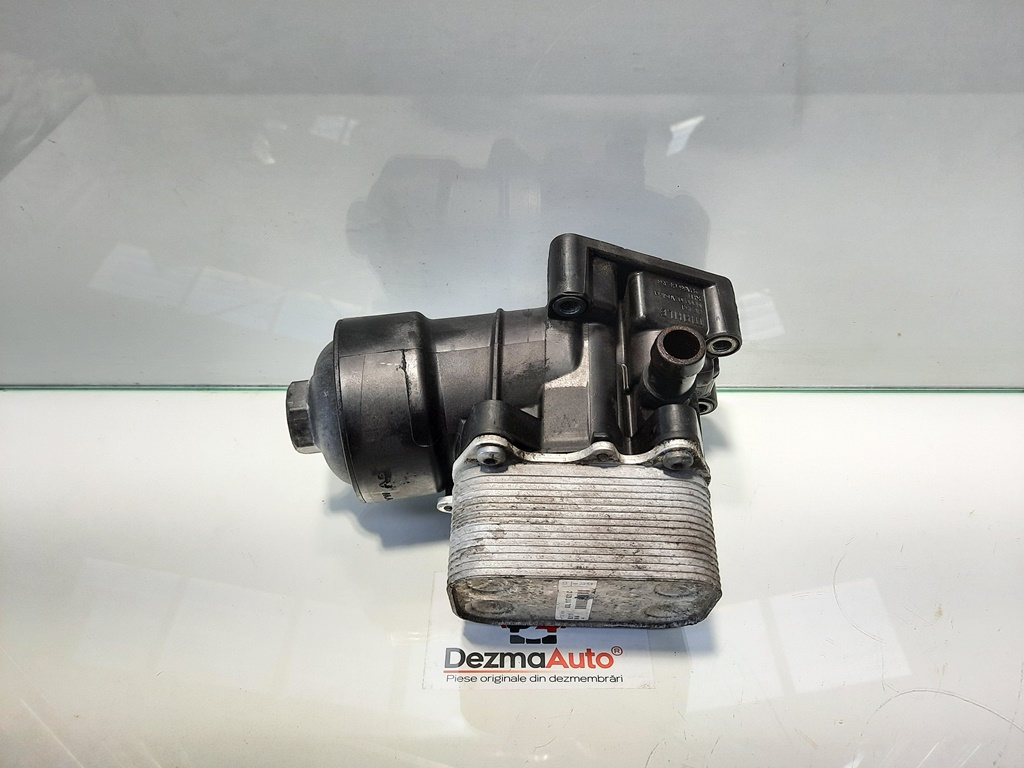 Carcasa filtru ulei cu racitor ulei, Vw Jetta 4 (6Z) [Fabr 2011-2017] 2.0 tdi, CFF, 03L115389C, 03L117021C