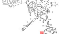 Carcasa filtru ulei cu termoflot 1.9 SDI (E2) Volk...