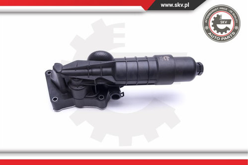 Carcasa filtru ulei ; MERCEDES-BENZ C-Class E-Class SLK ; 2711801410