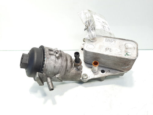 Carcasa filtru ulei si racitor ulei, cod GM55199627, Opel Zafira B (A05) 1.9 cdti, Z19DT (id:464943)