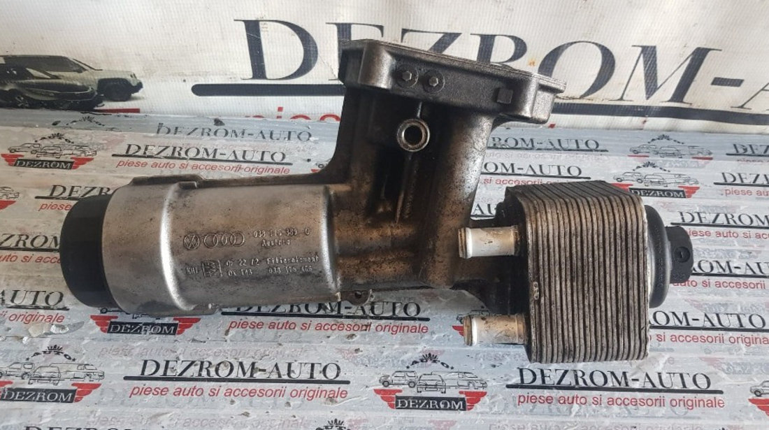 Carcasa filtru ulei / termoflot AUDI A4 B6 1.9 TDI 101/116/130 CP cod 038115389C