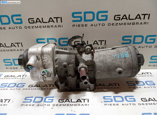 Carcasa Filtru Ulei Termoflot Radiator Ulei Skoda Octavia 2 2.0 TDI 2004 - 2008 Cod 045115389E 02811...