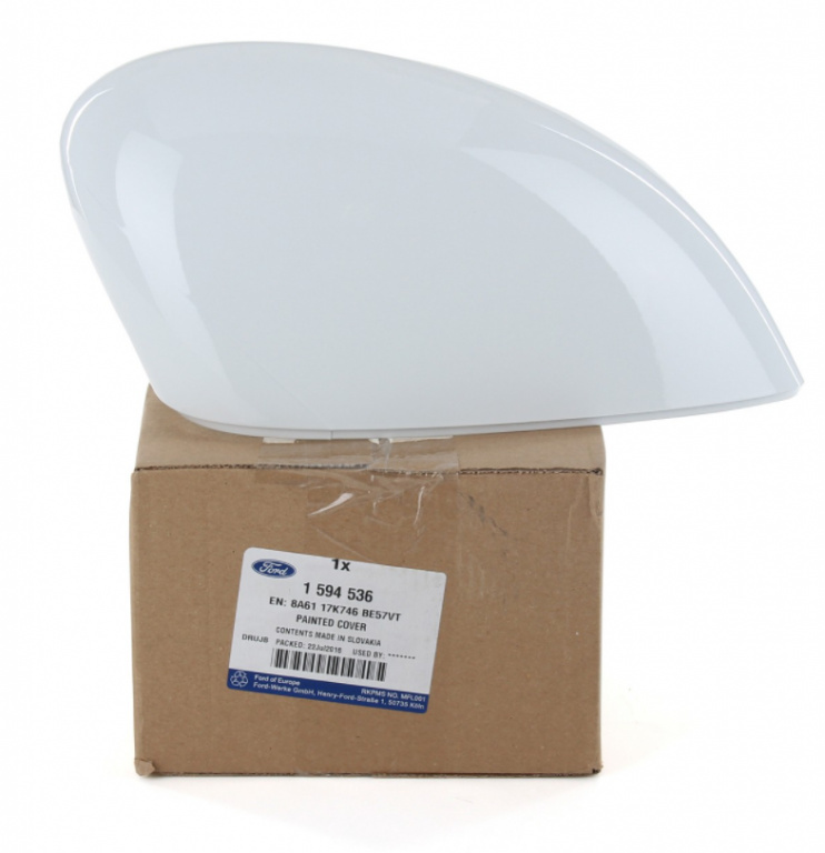 Carcasa Oglinda Dreapta Vopsita Oe Ford B-Max 2012→ Alb Frozen White 1594536