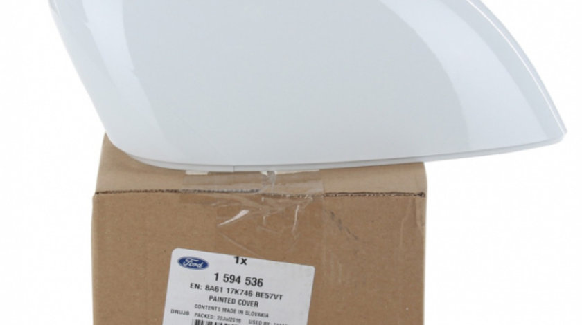 Carcasa Oglinda Dreapta Vopsita Oe Ford Fiesta 6 2012-2017 Alb Frozen White 1594536