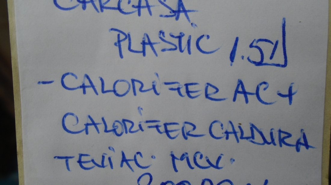 Carcasa plastic calorifer ac + calorifer caldura teviac dacia logan mcv 1.5d
