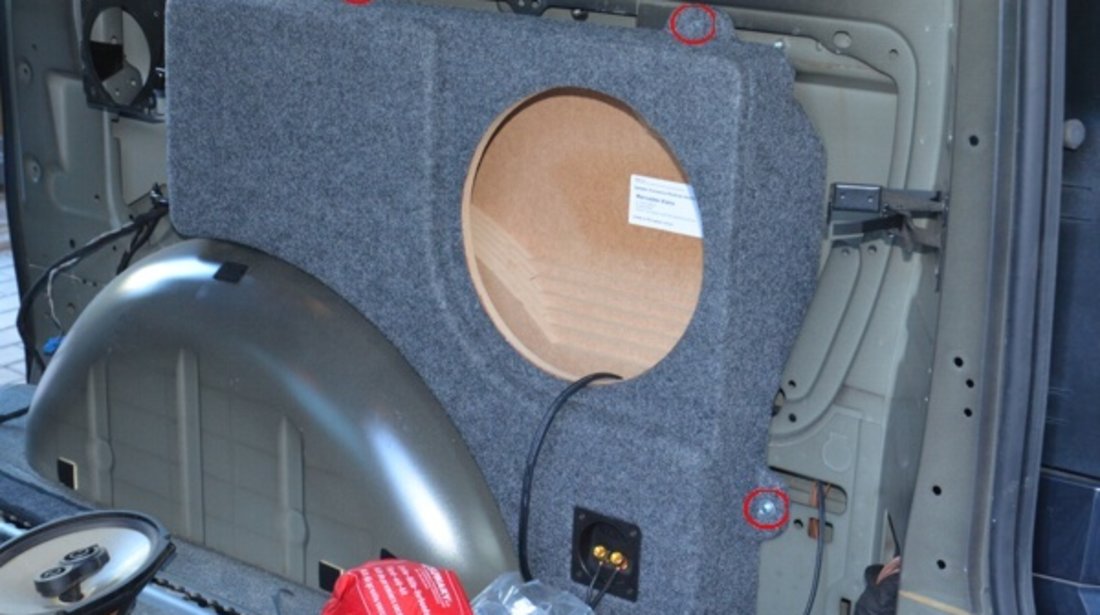 Carcasa Subwoofer Mercedes Viano 2004-2014