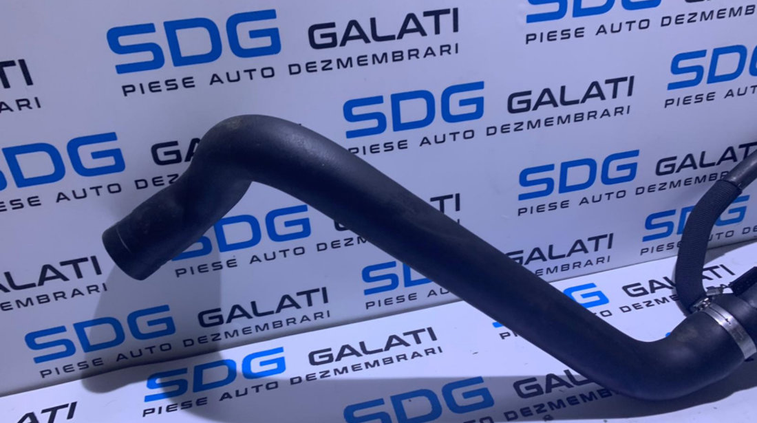 Carcasa Termostat cu Senzor Temperatura Apa si Furtun/Conducta Apa Dacia Logan 1.5 DCI 2004 - 2010