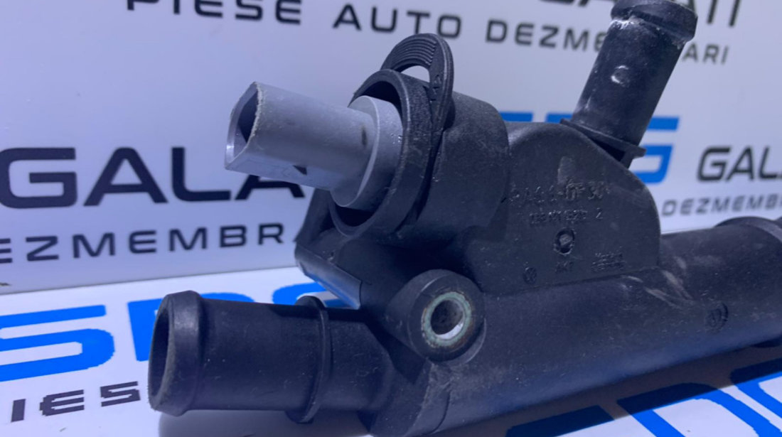 Carcasa Termostat Distribuitor Apa cu Senzor Temperatura Apa Audi A4 B7 2.0TDI BPW Cod: 038121132D