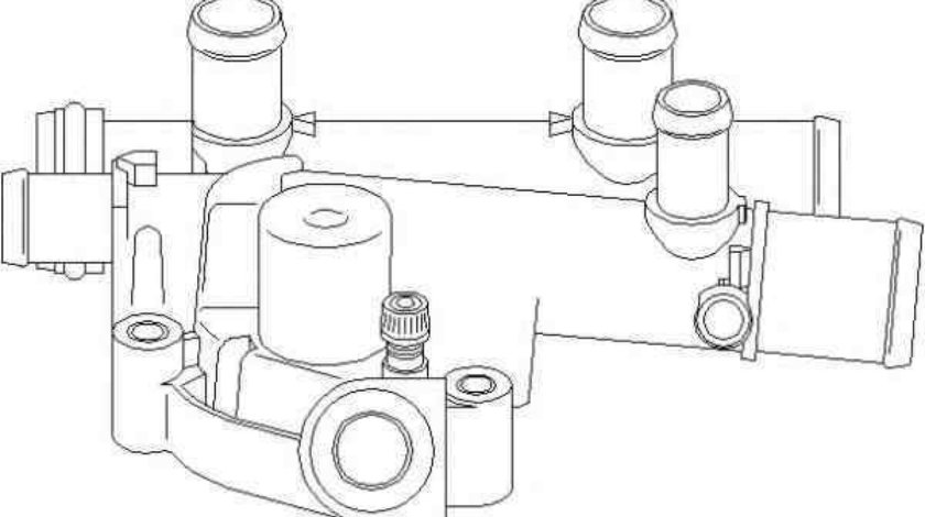 carcasa termostat RENAULT ESPACE IV JK0/1 TOPRAN 207 592