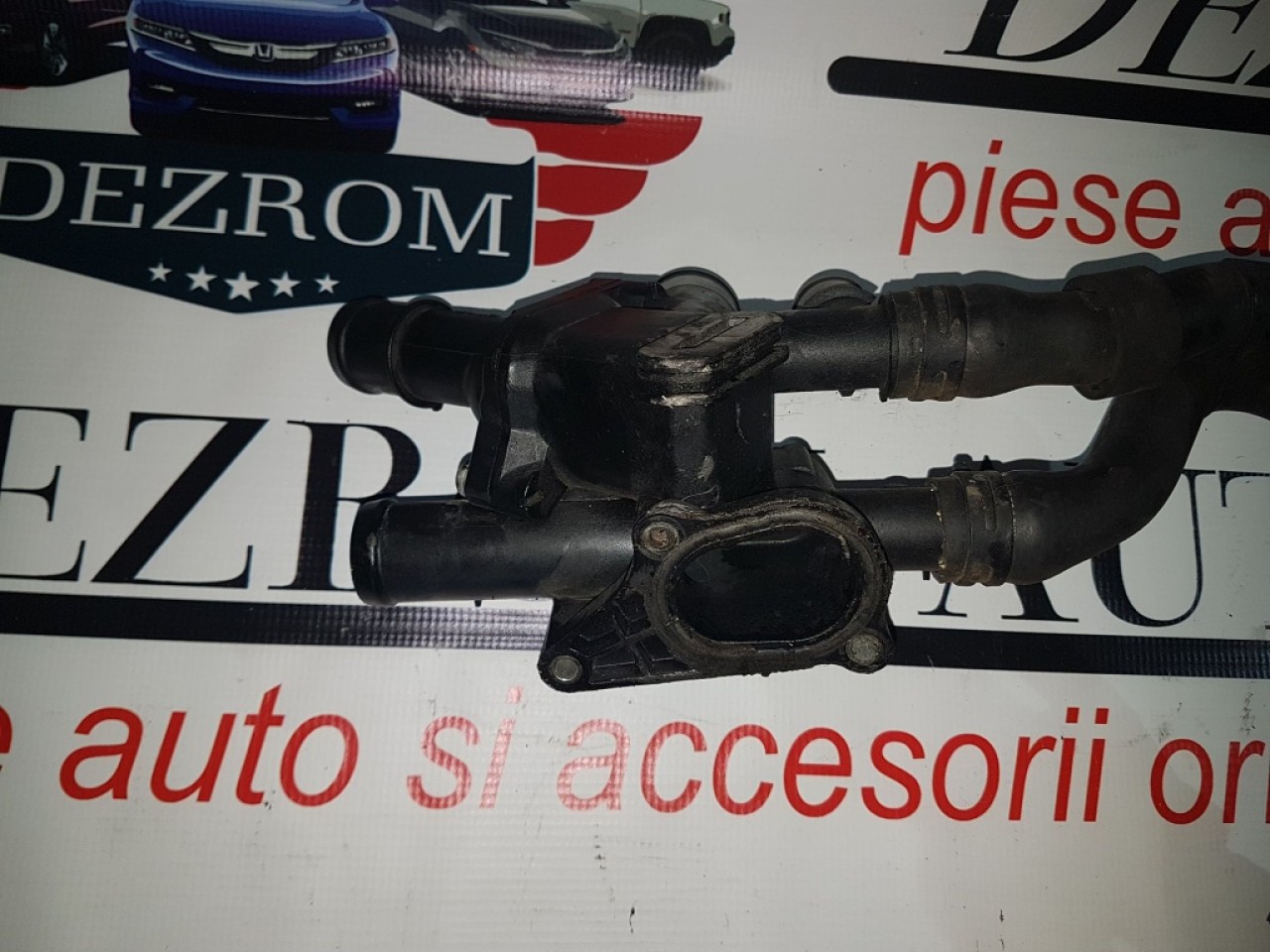 Carcasa termostat vw bora 1.6i sr avu bfq 102 cai