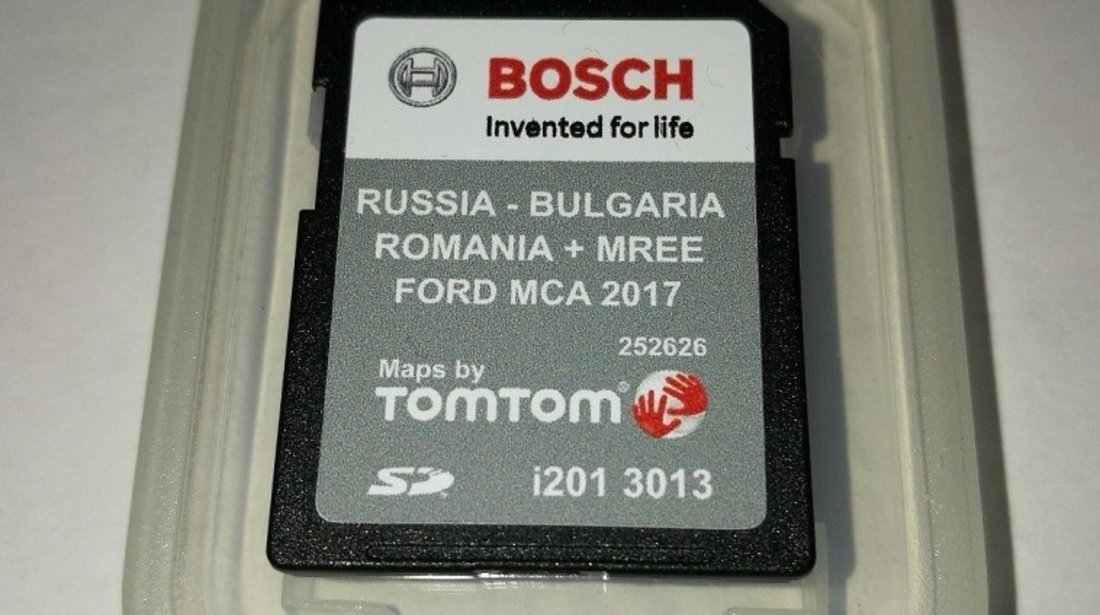 Card FORD Mondeo Kuga S-Max Galaxy SD Harta Navigatie MCA ROMANIA 2017