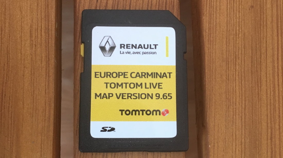 Card harti navigație Renault Tomtom LIVE Europa Turcia ROMANIA 2017