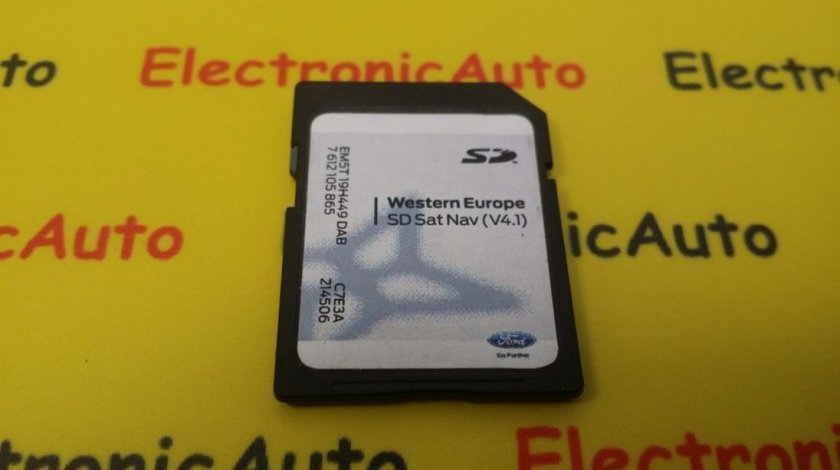 Card Navigatie Ford Ranger, EM5T19H449DAB, 7612105865