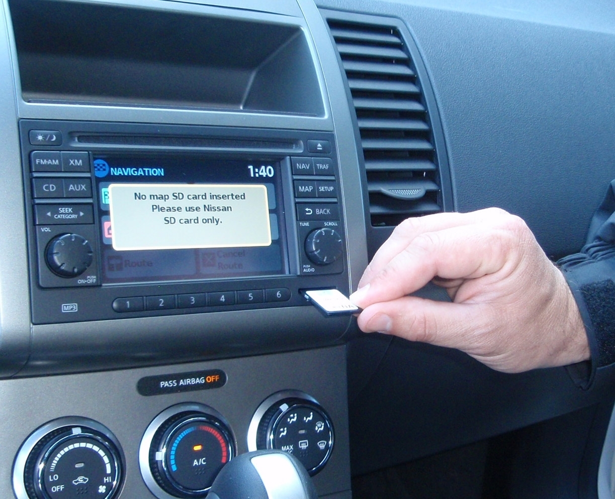 Sd карта nissan map