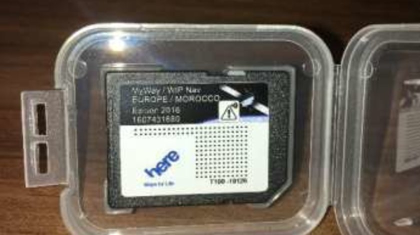 CARD navigatie Peugeot WipNav RNEG harta Europa + ROMANIA 2019
