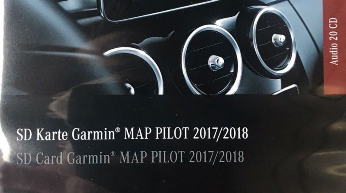 Card Original Mercedes Garmin Map Pilot V9 Europa 2018 A2189061903