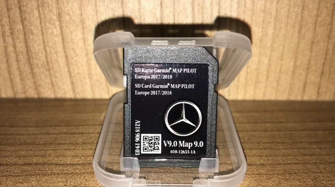 Card Original Mercedes Garmin Map Pilot V9 Europa 2018 A2189061903