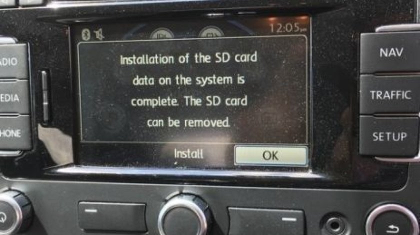 Card SD GPS VW Passat Golf Skoda Superb Seat RNS 315 Romania V8