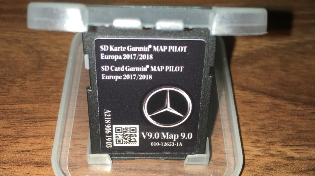 Card SD Harta Navigatie Mercedes A B CLA CLS E GL GLE M Garmin 2018