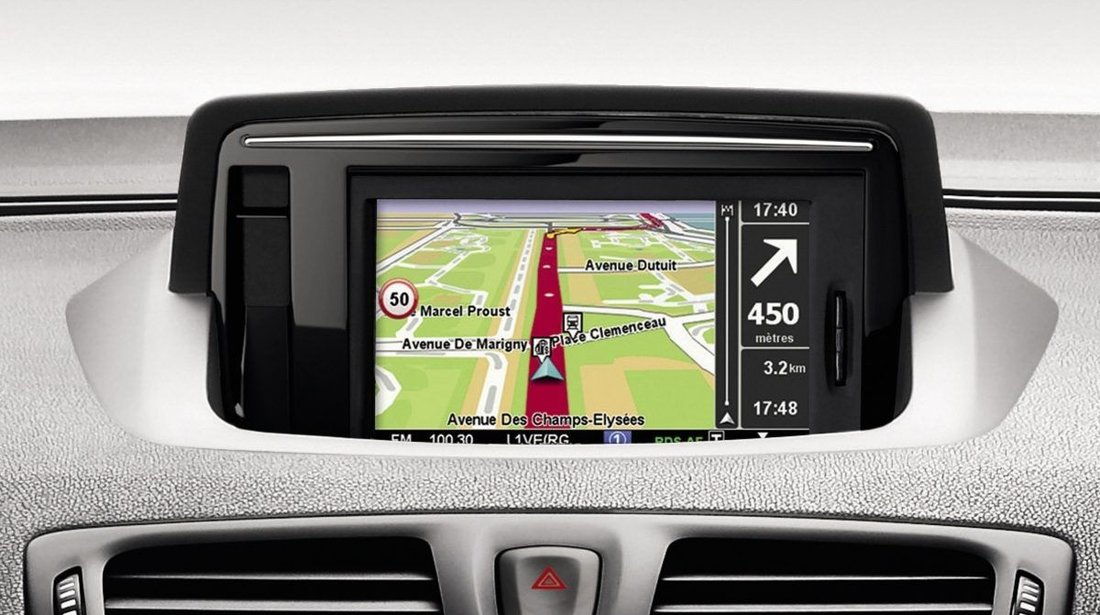 Card SD Harti Navigatie GPS TomTom Carminat LIVE R-LINK Renault Scenic Laguna Fluence Megane Clio Ko