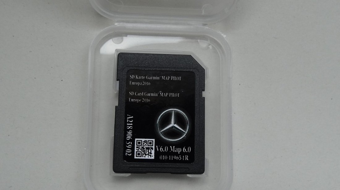 Card SD original Mercedes Garmin Map Pilot Audio 20 CD Garmin NTG5S1 Star1 A2189064501