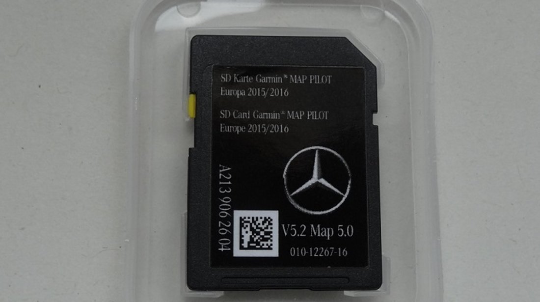 Card SD original Mercedes Garmin Map Pilot pt Audio 20 CD Garmin NTG5S2 Star2 2016 2017