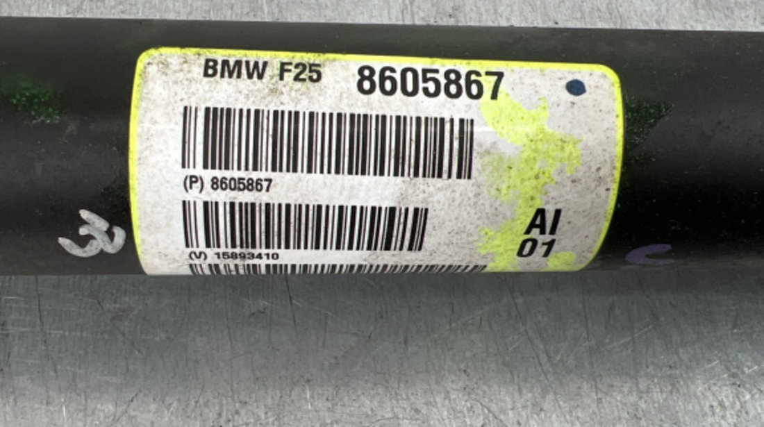 Cardan fata BMW / X3 F25 xDrive 20i N20B20A 184cp sedan 2013 (8605867)