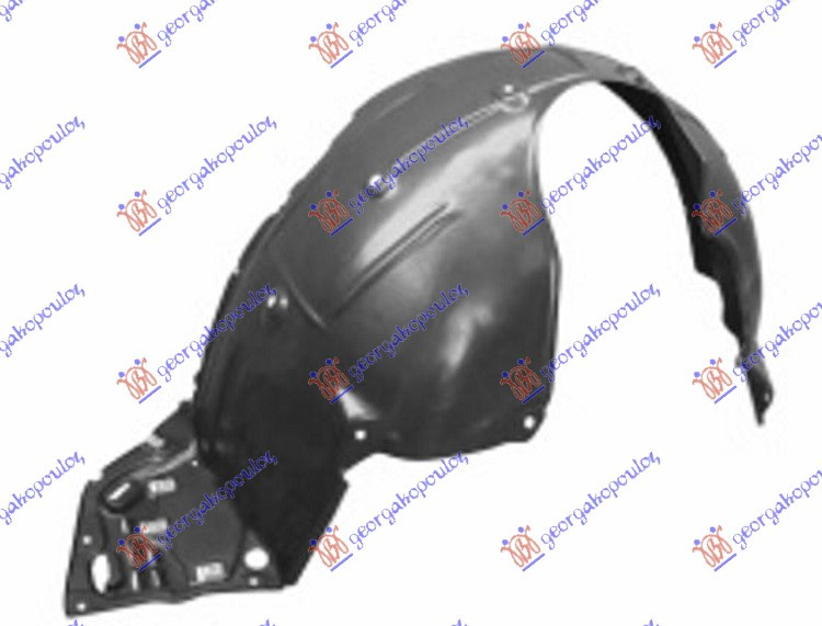 Carenaj/Aparatoare Noroi Aripa Fata Interior Dreapta Honda Civic Type-R 2017 2018 2019 2020 2021