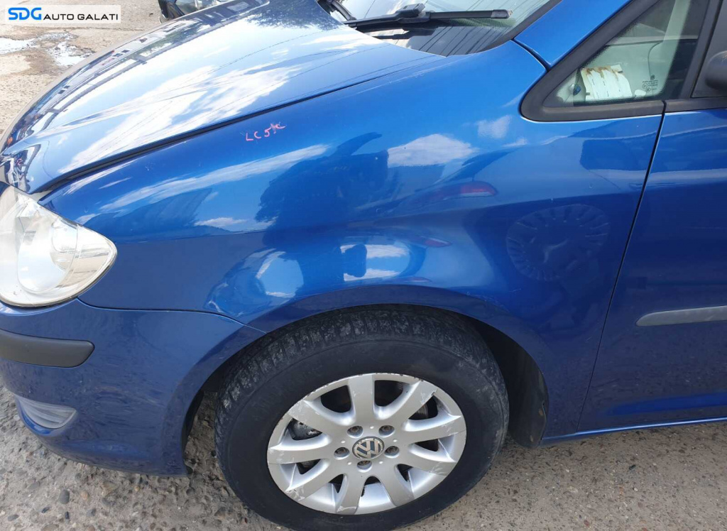 Carenaj Aparatoare Noroi Roata Aripa Stanga Fata Volkswagen Touran FL Facelift 2007 - 2010 [C9131]
