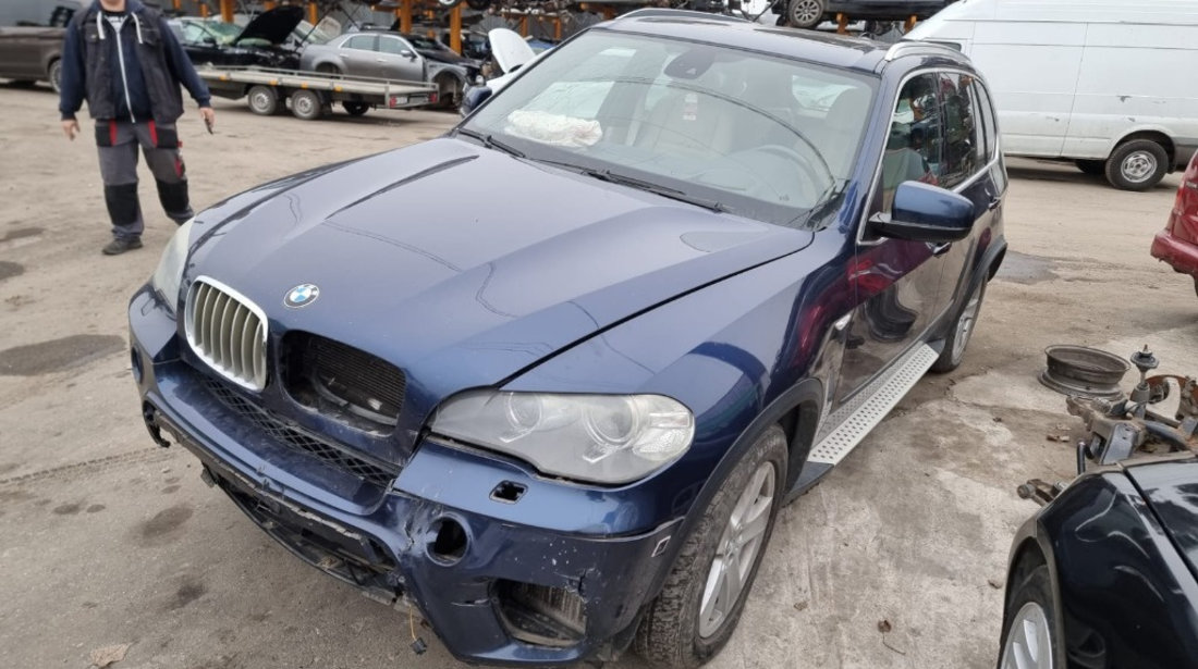 Carenaj aparatori noroi fata BMW X5 E70 2011 LCI facelift 3.0 d 40d