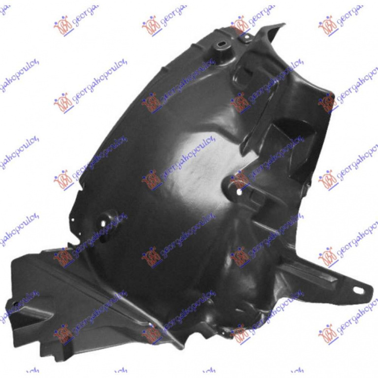 Carenaj Aripa Fata - Mercedes C Class (W204) 2007 , 2046906830