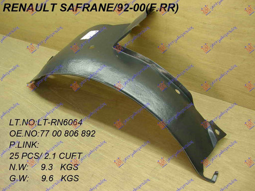 Carenaj Aripa - Renault Safrane 92-00, 7700806892