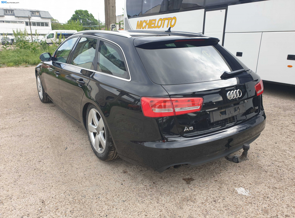 Carenaj Protectie Plastic Aparatoare Noroi Roata Janta Stanga Spate Audi A6 C7 2011 - 2014 [K5465]