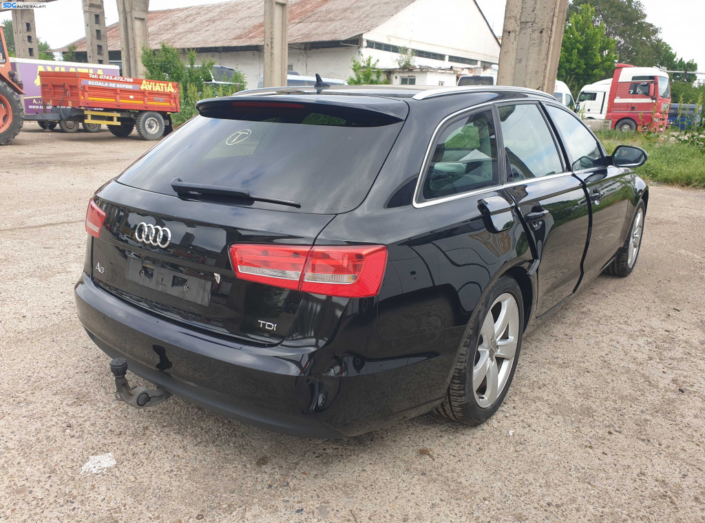 Carenaj Protectie Plastic Aparatoare Noroi Roata Janta Dreapta Spate Audi A6 C7 2011 - 2014 [K5464]