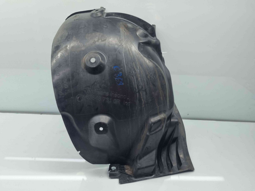 Carenaj roata stanga fata Renault Megane 3 (B95) [Fabr 2008-2016]