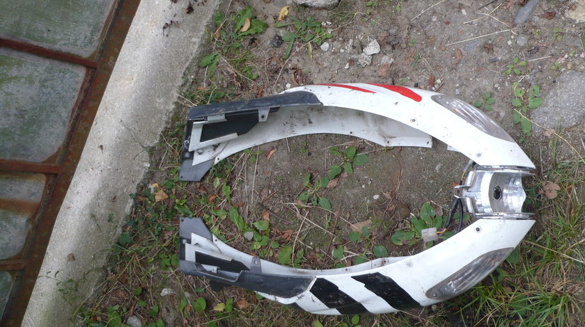 Carene Latelare Spate Albe si Semnalizari Aprilia Sr Factory Injectie/Carburatie
