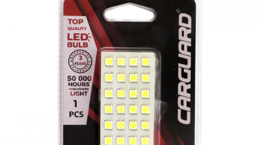 Carguard Placă Cu Led Smd 65x35MM W5W C5W BA9S CLD315