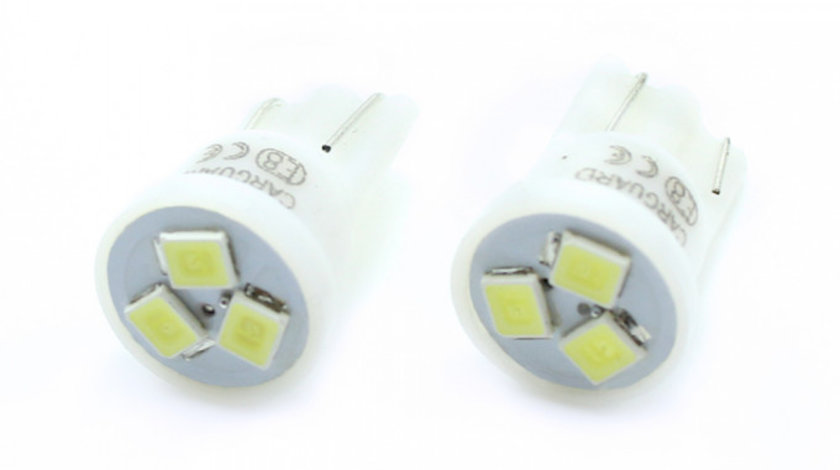 Carguard Set 2 Buc Led Pentru Iluminat Interior/ Portbagaj T10 CLD004