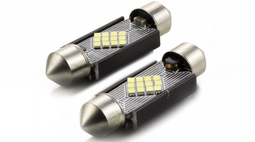 Carguard Set 2 Buc Led Pentru Interior/Portbagaj C5W CAN133