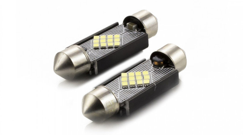 Carguard Set 2 Buc Led Pentru Interior/Portbagaj C5W CAN132