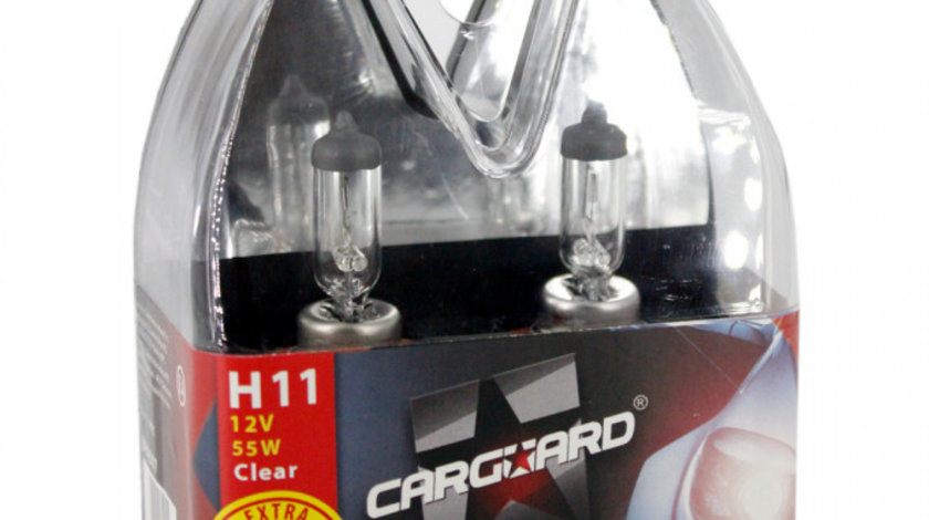 Carguard Set De 2 Becuri Halogen H11 +30% Intensitate BHA007