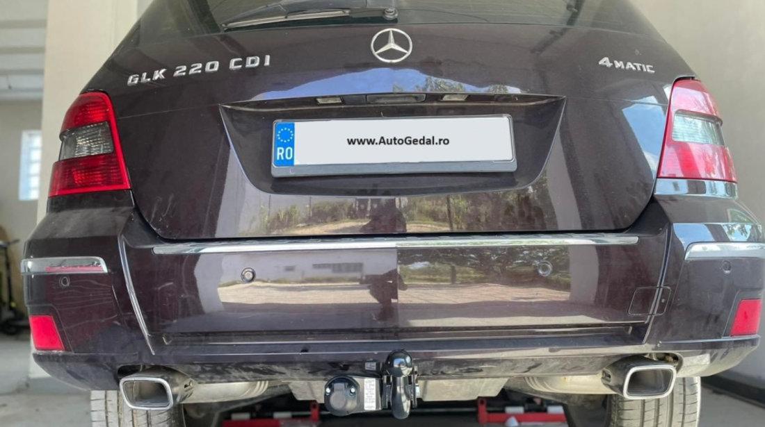 Carlig de remorcare auto Mercedes GLK Suv X204 2008-2015 Umbra Rimorchi