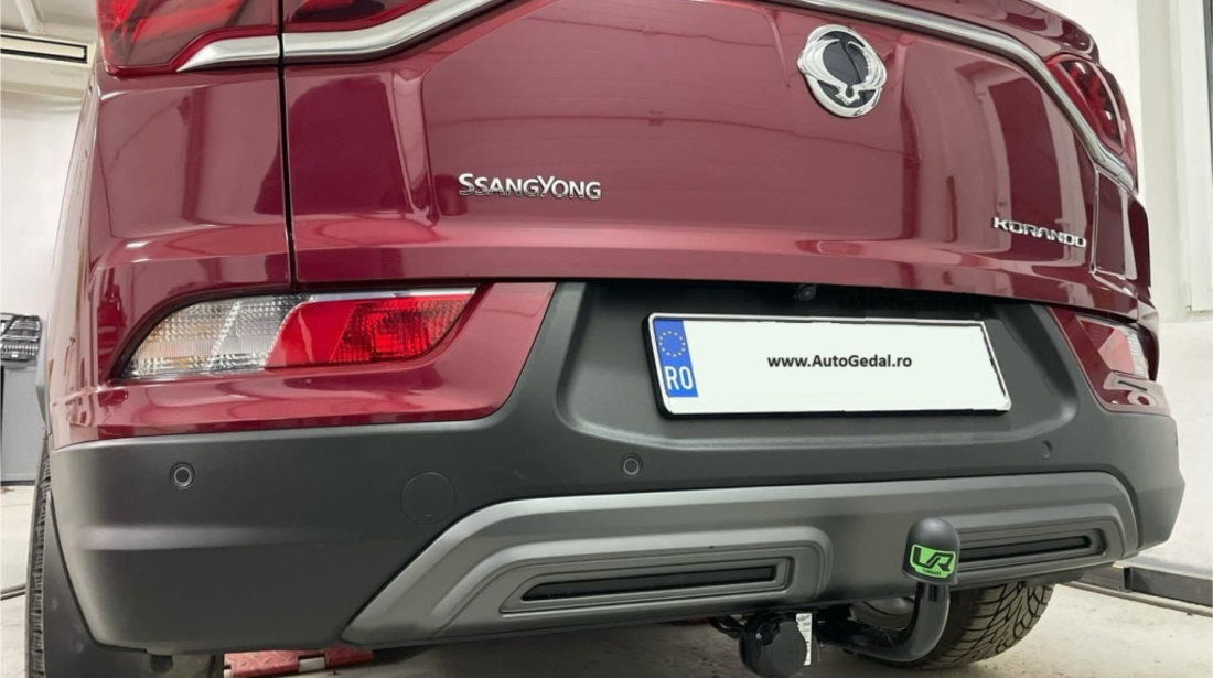 Carlig de remorcare auto Ssangyong Korando Suv 2x4 4x4 2019-prezent Umbra Rimorchi